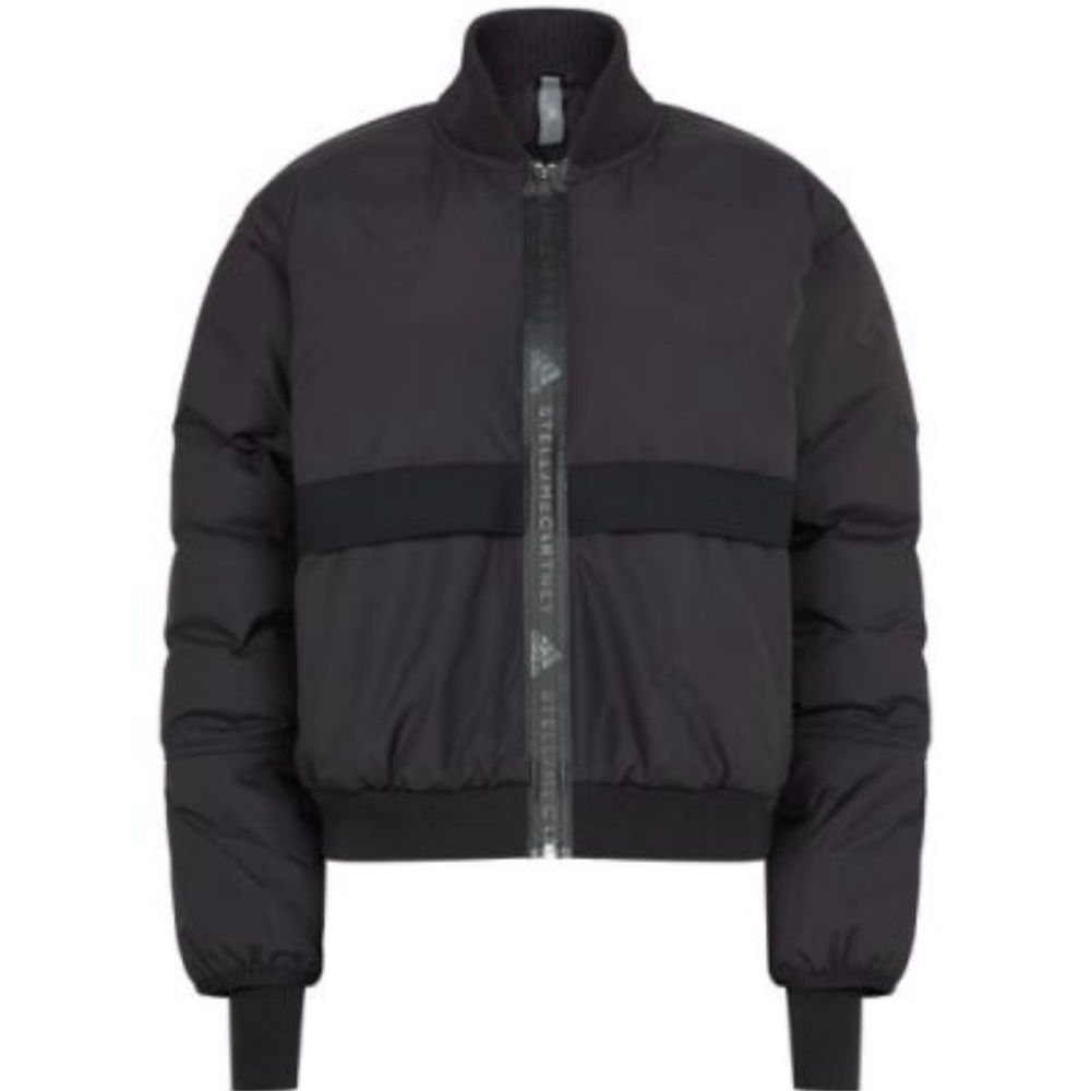 Stella McCartney Adidas cropped bomber jacket